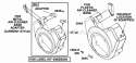 Blower Housing Chart Diagram and Parts List for 290447-0041-01  Briggs and Stratton Engine